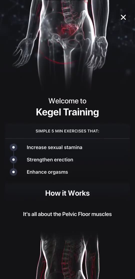 Dr. Kegel app — guided pelvic floor training